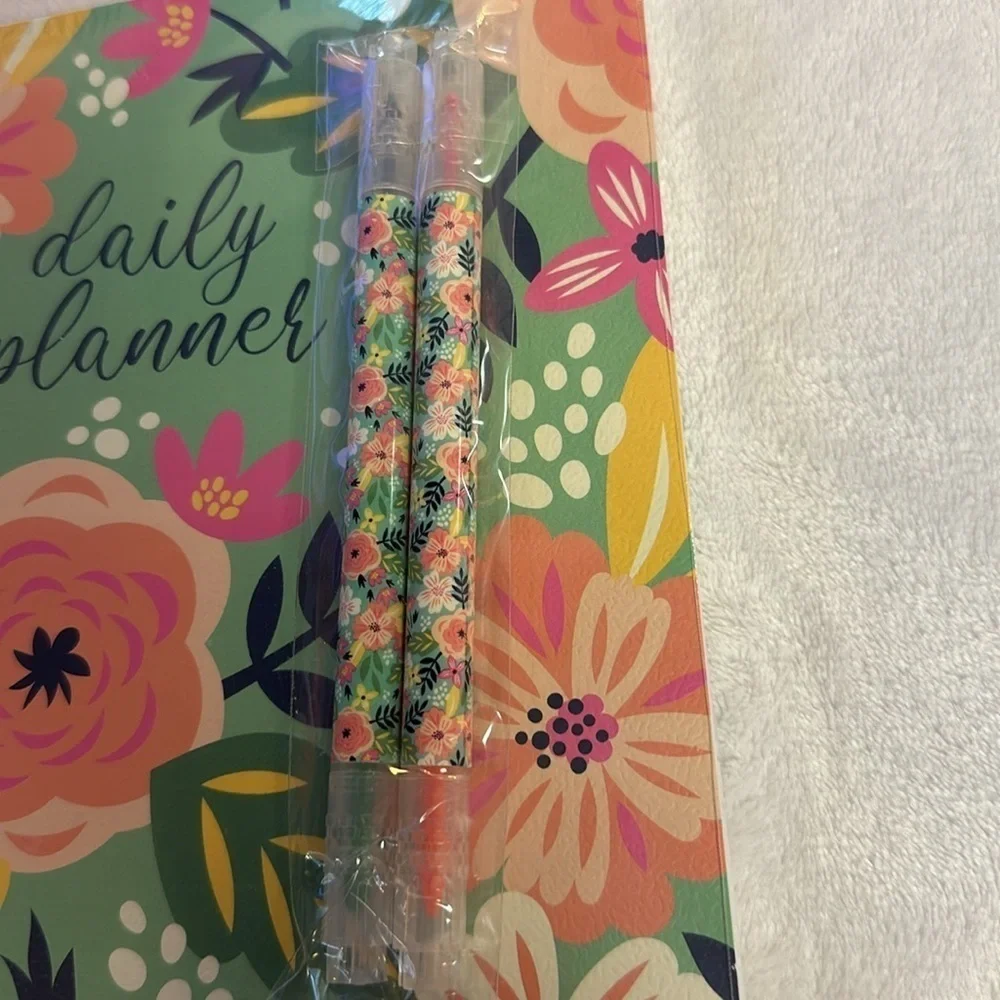 Steel Mill & Co. To Do Planner Floral Ring Binding New